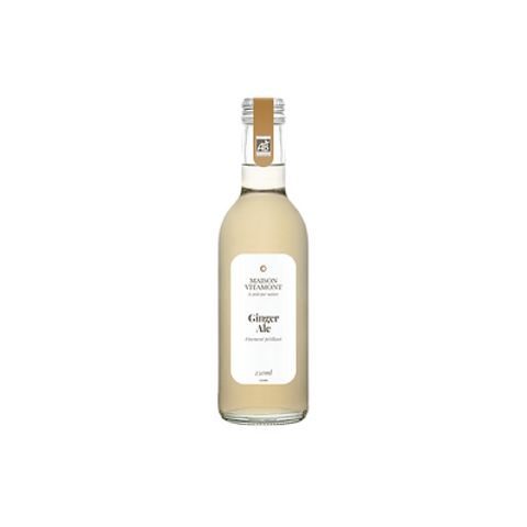 Lightly sparkling organic drink made with real ginger juice and extract. Spicy, refreshing, and fair trade certified.