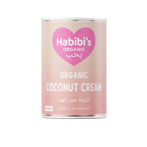 Thick, rich organic coconut cream made without additives. Excellent for cooking, desserts, or dairy-free whipping.