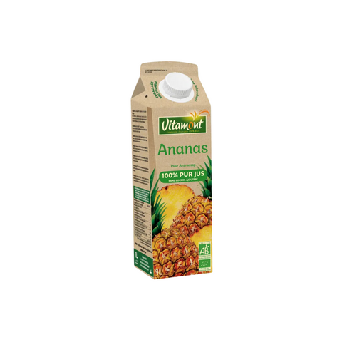 100% pure organic pineapple juice made from ripe, tropical pineapples. Naturally sweet and a great source of fresh, daily energy