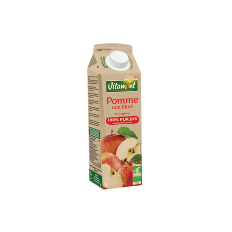 Naturally cloudy apple juice with no added sugars. Made from freshly pressed organic apples for a mildly sweet and tangy taste.