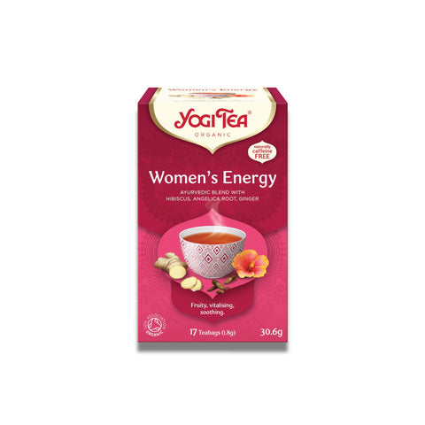 A revitalizing infusion with hibiscus, ginger, and mint. Supports energy and natural hormonal balance.