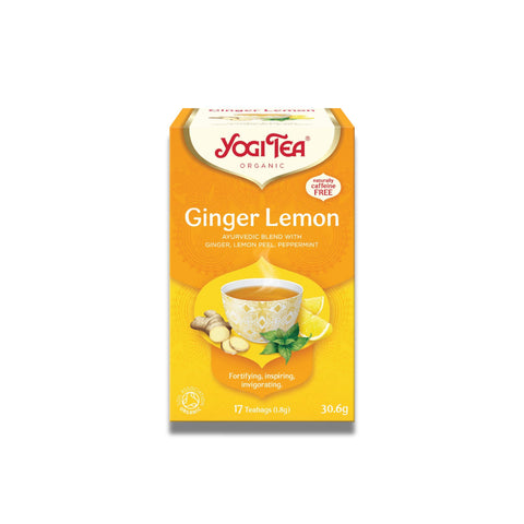 Zesty and uplifting with spicy ginger and fresh lemon peel. Warming, refreshing, and caffeine-free.