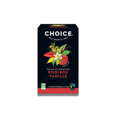 Sweet and smooth rooibos blended with creamy vanilla. Caffeine-free and soothing, perfect for any time of day.