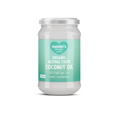 Organic coconut oil with neutral flavor. A perfect substitute for traditional oils in high-heat cooking and recipes.