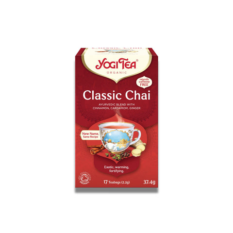 A warming and spicy blend with cinnamon, cardamom, ginger, clove, and black pepper. A true classic for body and mind.