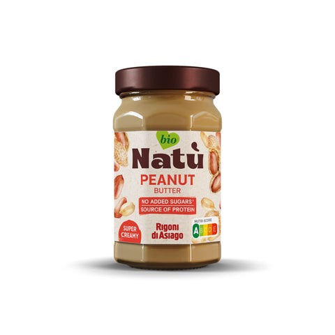Pure organic peanut butter with no added sugar or salt. Smooth texture and rich in protein.