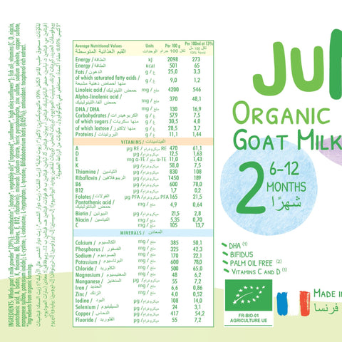 Naturally nutritious organic goat milk. Suitable for cooking and drinking.