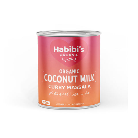 A spiced coconut milk blend inspired by Indian cuisine. Ready to cook with vegetables, rice, or proteins.