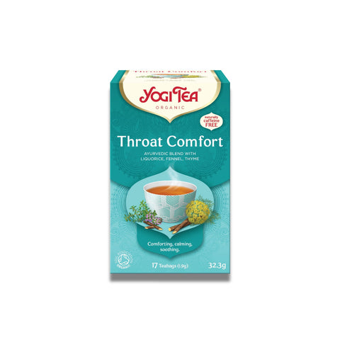 A comforting tea with licorice root, fennel, and cinnamon. Soothes sore throats and supports respiratory wellness.