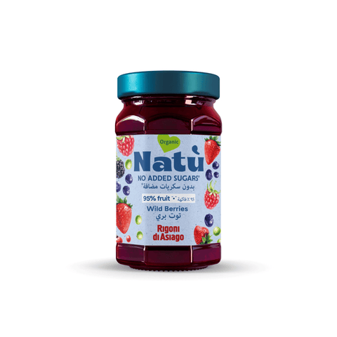 Sweet and tangy organic fruit spread made with wildberries. No added sugar.