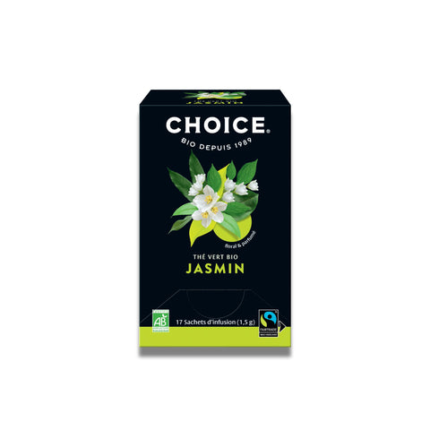 A fragrant green tea infused with jasmine blossoms. Light, smooth, and naturally floral for a refreshing cup.